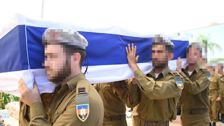 הלווייתו של מתן שי ישינובסקי ז"ל בבית העלמין בכפר יונה