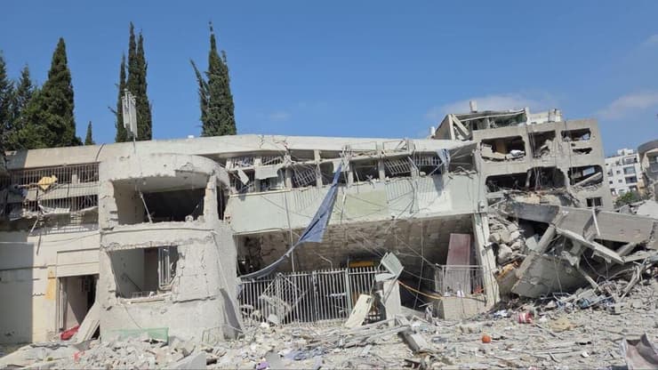 בית הספר נפגע קשות