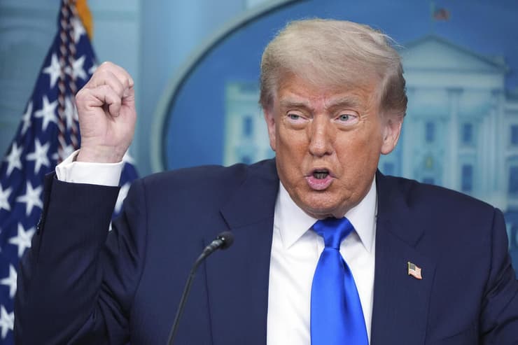 נשיא ארה"ב דונלד טראמפ