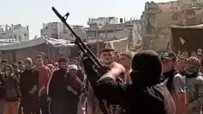 העימותים ברצועת עזה אנשי חמאס התעמתו עם מוחמד ברבך ומשפחתו