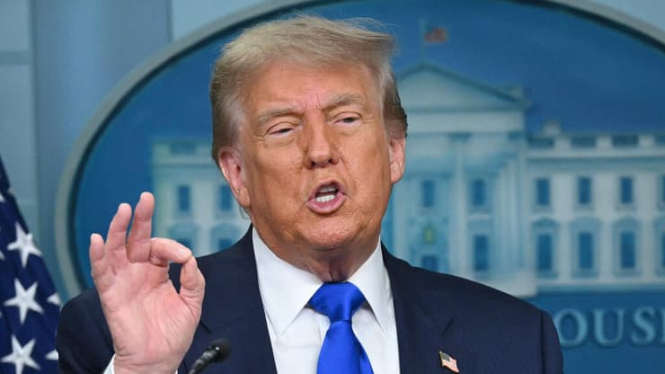 נשיא ארה"ב דונלד טראמפ