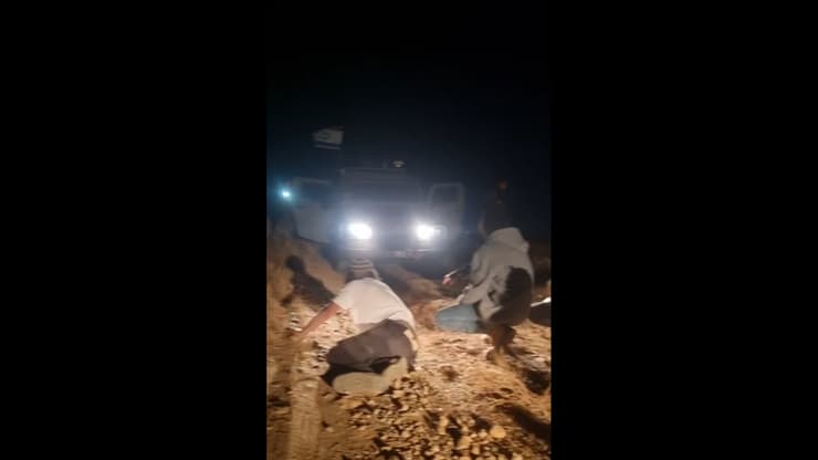 מתוך התיעוד שהפיצו המתנחלים מתוך התיעוד שהפיצו המתנחלים