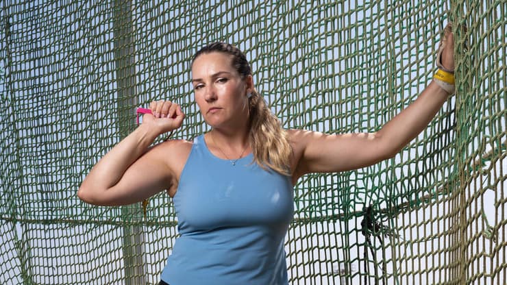 אלופת ישראל ביידוי פטיש 21 שנים ברציפות. זבולוטני (צילום: יובל חן) יבגניה זבולוטני