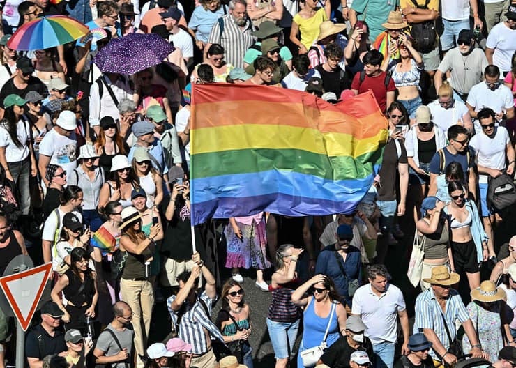 הונגריה בודפשט מצעד הגאווה