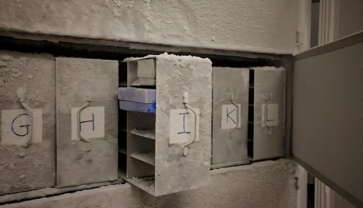 דגימות מיקרוביאליות מאוחסנות באופן זמני בתנאים קריוגניים (טמפרטורות נמוכות מאוד של מינוס 80 מעלות צלזיוס) במכון למיקרוביולוגיה רפואית באוניברסיטת ציריך