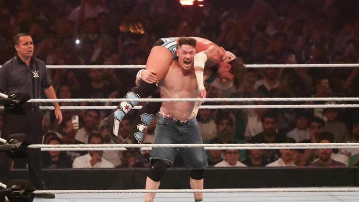 CM סי-אם פאנק ג'ון סינה WWE