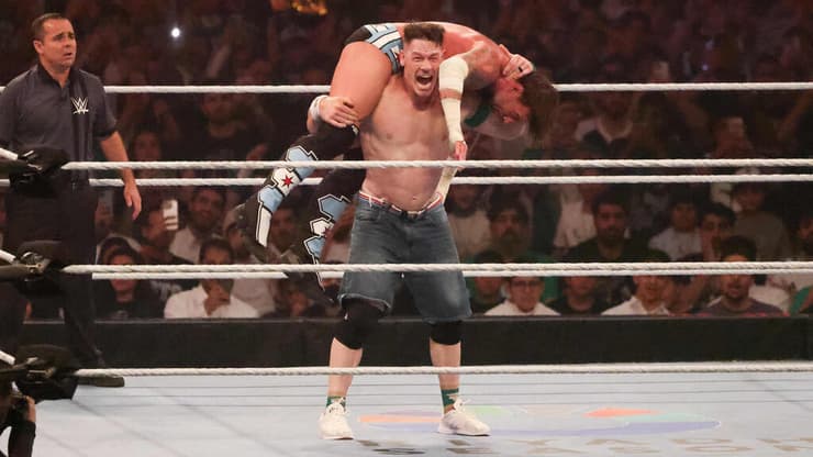 CM סי-אם פאנק ג'ון סינה WWE