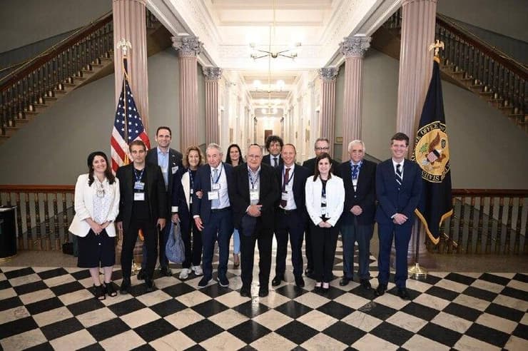 חברי המשלחת בוושינגטון