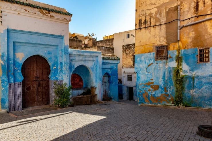 בתים במלאח, הרובע היהודי בפאס