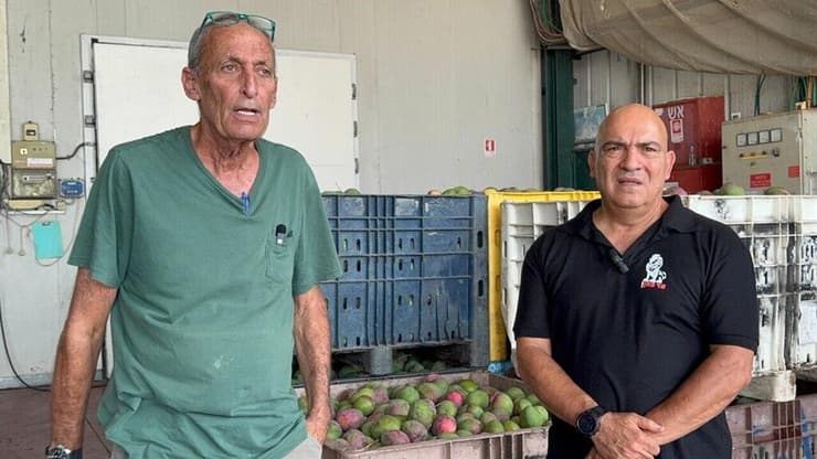 אבישי הרצוג עם זוהר כהן, מנכ''ל עד כאן