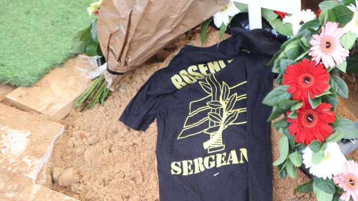 הלוויתו של סמל ישראל נתן רוזנפלד