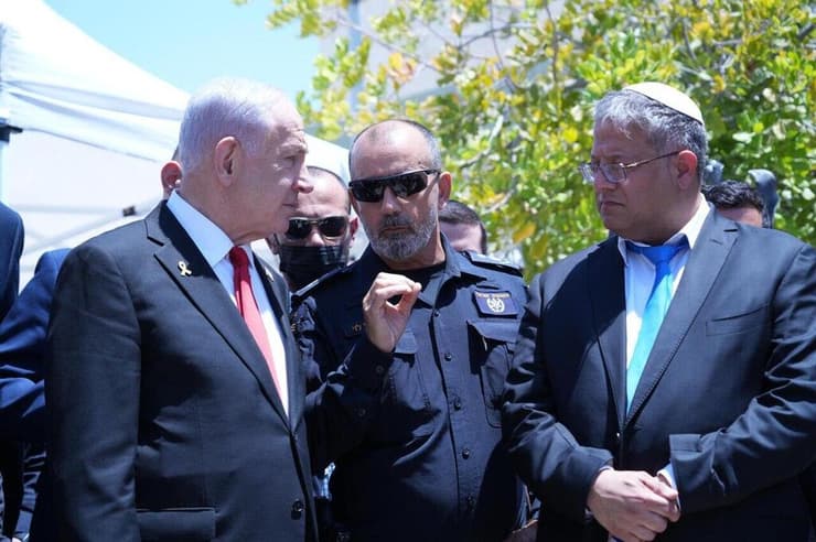 ביקור נתניהו במכללה הלאומית לשוטרים