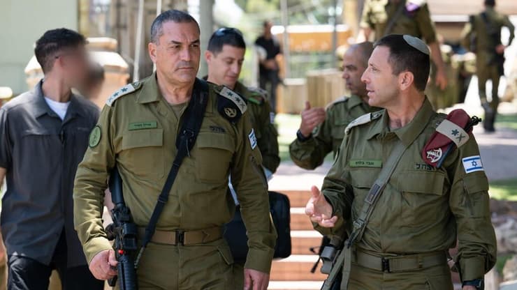 הרמטכ"ל אייל זמיר קיים הערכת מצב בחטיבה המרחבית שומרון