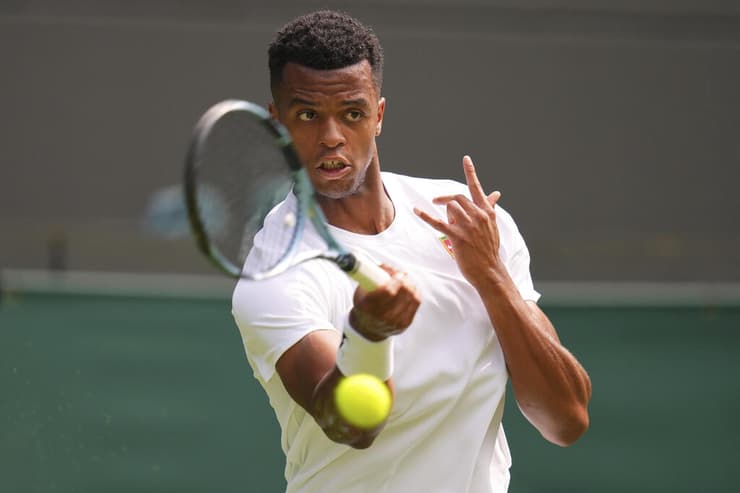 הטניסאי הצרפתי ג'ובאני אמפצ'י פריקאר