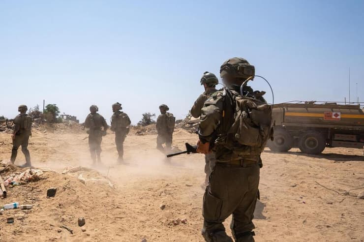 צוות הקרב החטיבתי צנחנים בחאן יונס