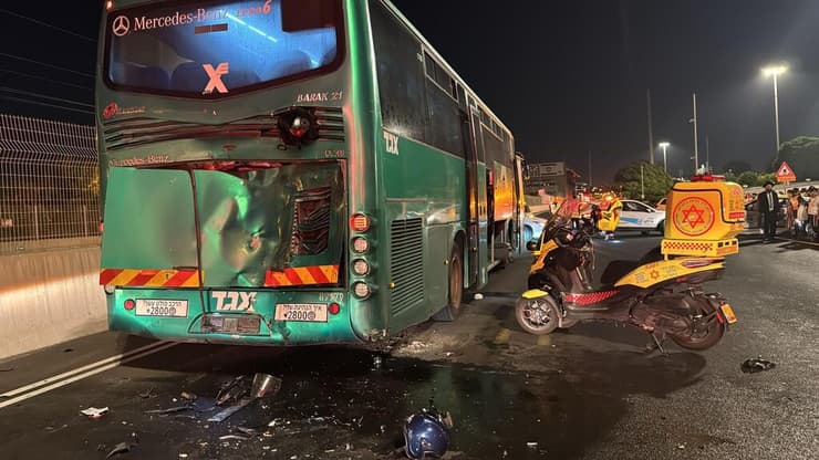 תאונת דרכים סמוך למחלף הקוממיות