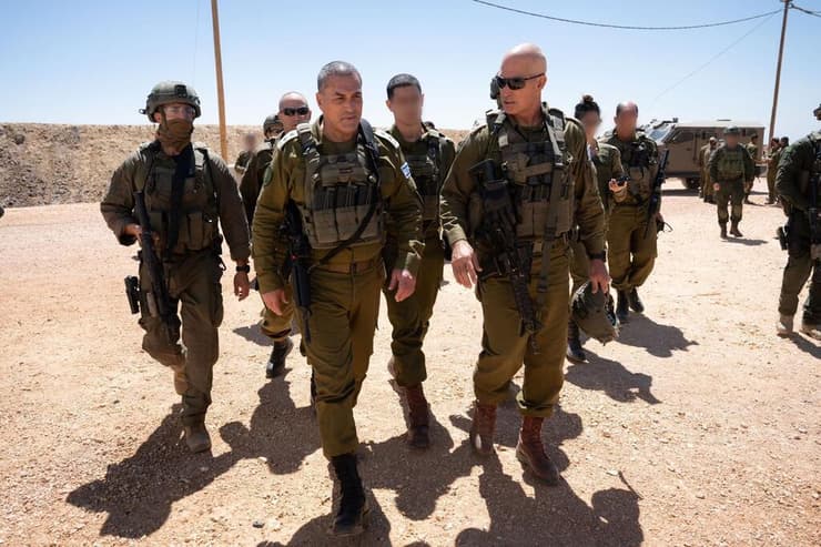 הרמטכ"ל אייל זמיר בהערכת מצב בסוריה