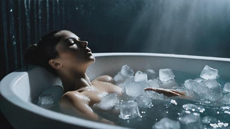 אמבטיית קרח למגזין סופ"ש