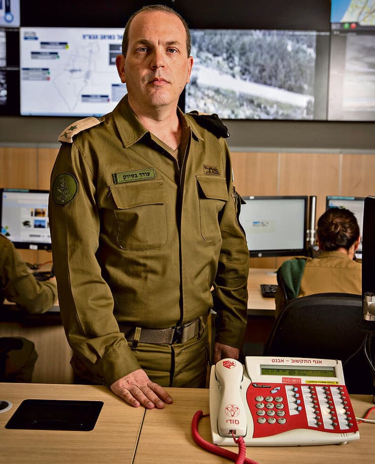 שינוי בתפיסת המערכה עם איראן. אלוף עודד בסיוק (| צילום: אביגיל עוזי) yk14426358