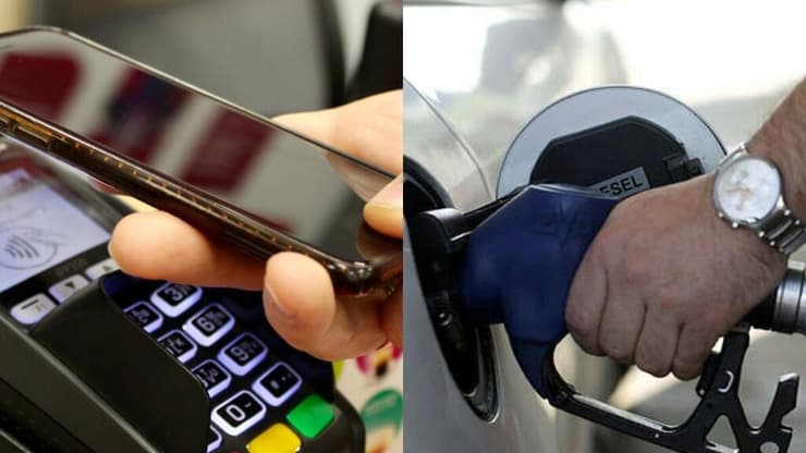 תדלוק, תשלום בטלפון (צילומים: עמית שעל, Shutterstock) תדלוק, תשלום בטלפון