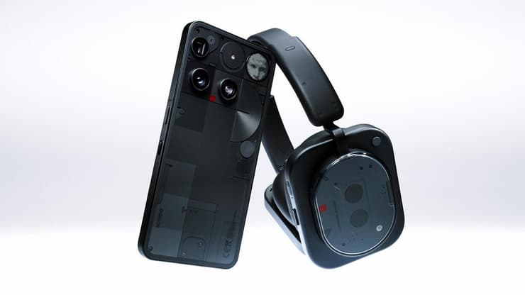 Phone (3) לצד Headphone (1) 