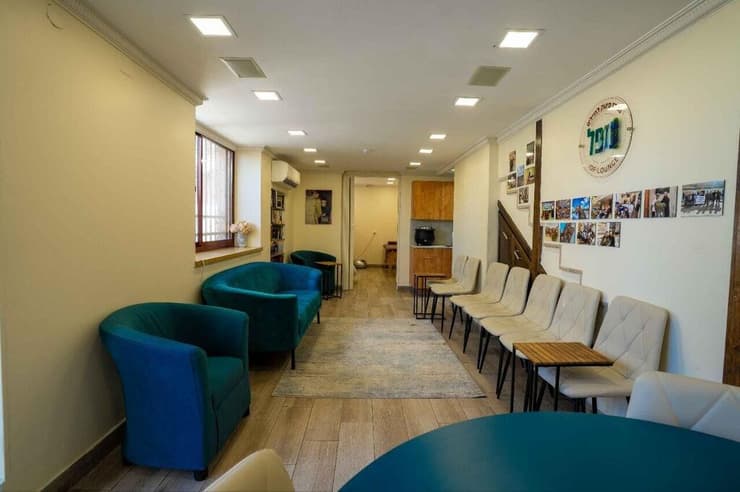 המבנה שבו פועל מרכז הפינוק לחיילים