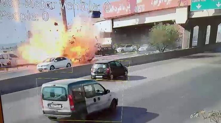 תקיפת רכב בכפר חלדה בלבנון