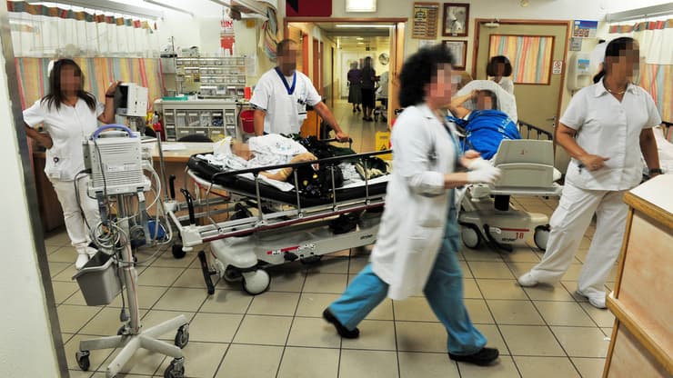 חדר המיון בבית החולים ברזילי באשקלון