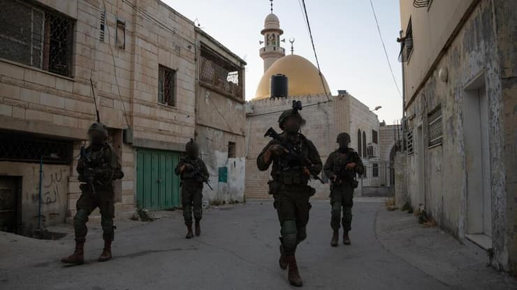  פעילות כוחות צה"ל ביהודה ושומרון