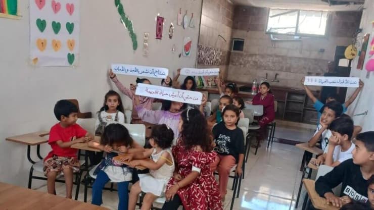 תמונות ממתחם אבו שבאב ברפיח