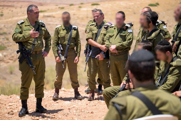 הרמטכ״ל מבקר בבסיס חטיבת "החשמונאים"