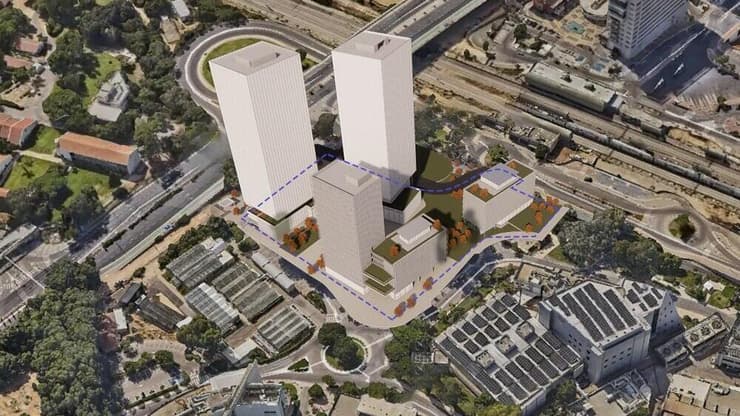 הדמיית מכון ויצמן המחודש