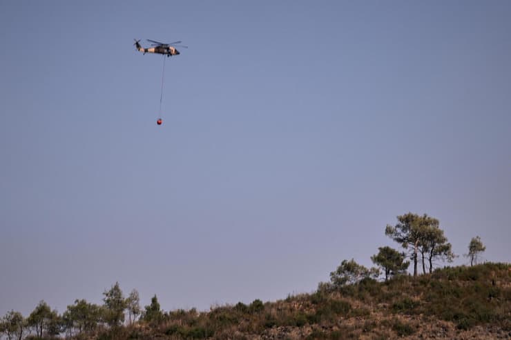 צילום: AP Photo/Ghaith Alsayed שריפה לטקיה סוריה