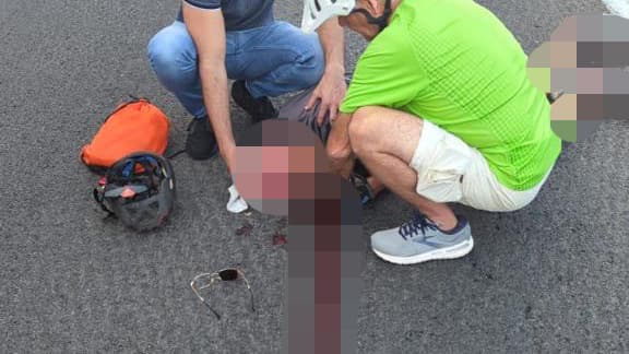 אלי ידידיה, נפצע קשה בתאונת דרכים בחיפה