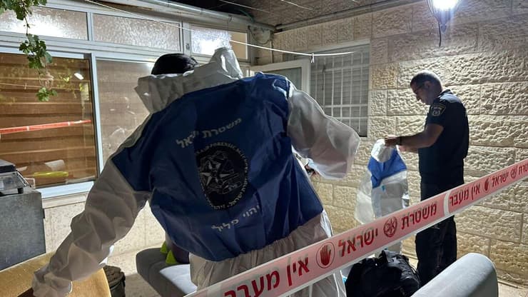 זירת הרצח בצור באהר במזרח ירושלים