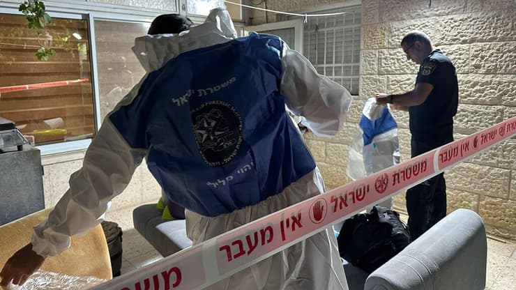 זירת הרצח בצור באהר במזרח ירושלים