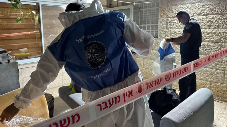 זירת הרצח בצור באהר במזרח ירושלים