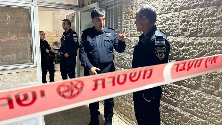 זירת הרצח בצור באהר במזרח ירושלים