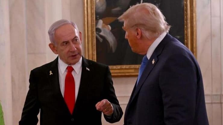 פגישתם של ראש הממשלה בנימין נתניהו ונשיא ארה"ב דונלד טראמפ בוושינגטון