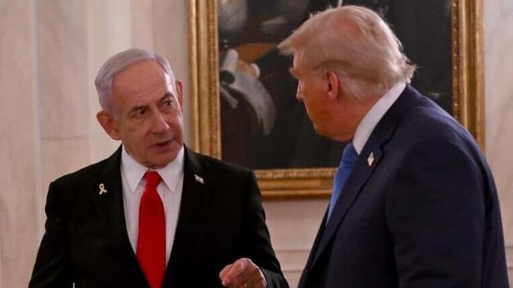 פגישתם של ראש הממשלה בנימין נתניהו ונשיא ארה"ב דונלד טראמפ בוושינגטון