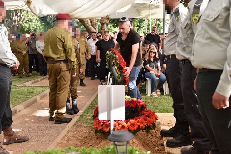 הלווייתו של רס"ל (במיל') בנימין אסולין ז"ל בבית העלמין הצבאי בחיפה