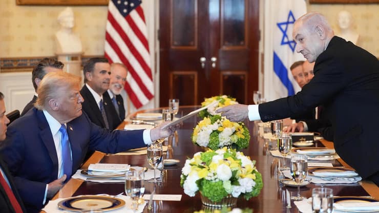  פגישת נתניהו-טראמפ