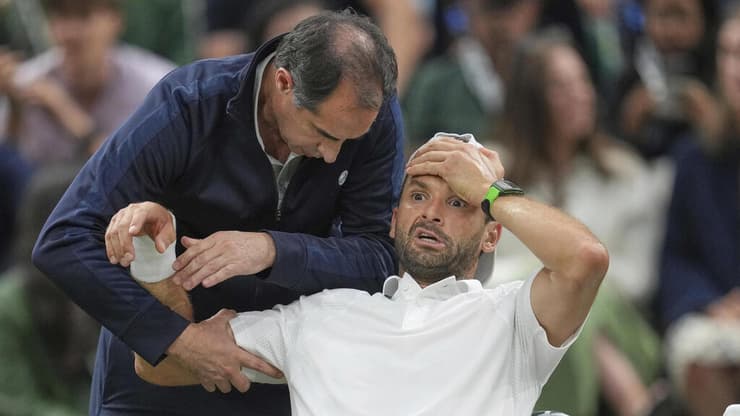 הטניסאי הבולגרי גריגור דימיטרוב