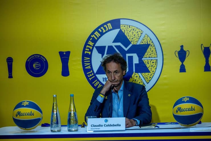 בעל מקצוע שמכיר את שוק השחקנים האירופי ויש לו קשרים ענפים. קלאודיו קולדבלה (צילום: טל שחר) קלאודיו קולדבלה מוצג במכבי ת"א
