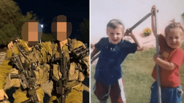  הבנים של חגית ואלידע פרינס בנצרים, כילדים וכחיילים