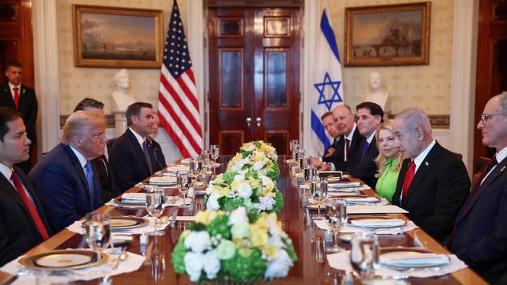  פגישת נתניהו-טראמפ