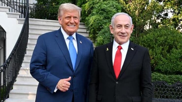 פגישתם של ראש הממשלה בנימין נתניהו ונשיא ארה"ב דונלד טראמפ בוושינגטון