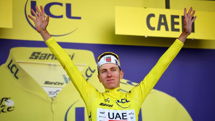 רוכב האופניים הסלובני טאדיי פוגצ'אר