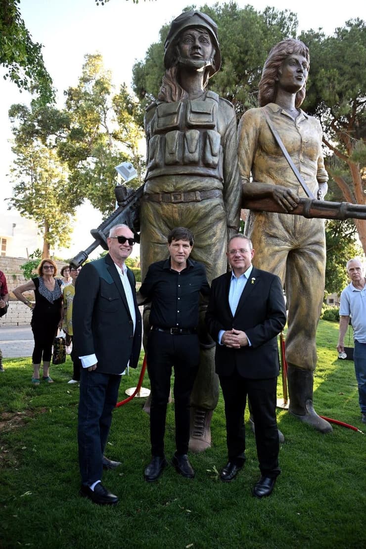 מימין: יעקב חגואל, רמי גרינברג וסם פיליפ