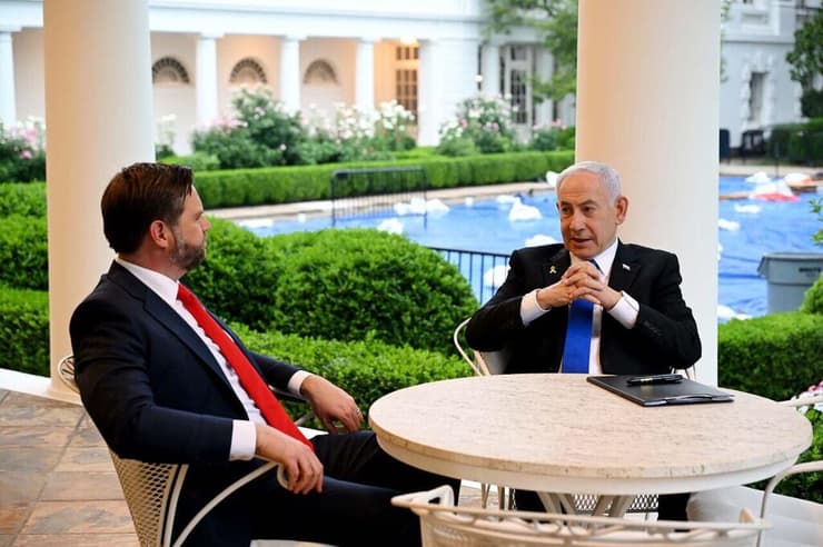 הפגישה השנייה בין נתניהו לטראמפ